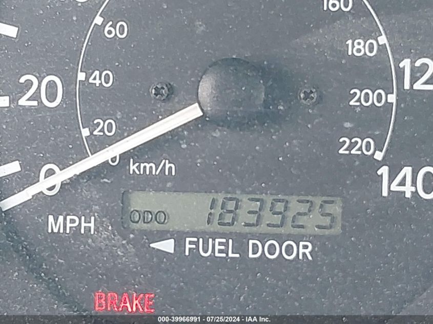 2000 Toyota Camry Le VIN: JT2BG22K0Y0398619 Lot: 39966991