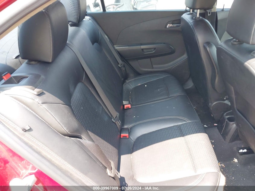 2012 Chevrolet Sonic 2Lz VIN: 1G1JE5SH0C4155529 Lot: 39967009