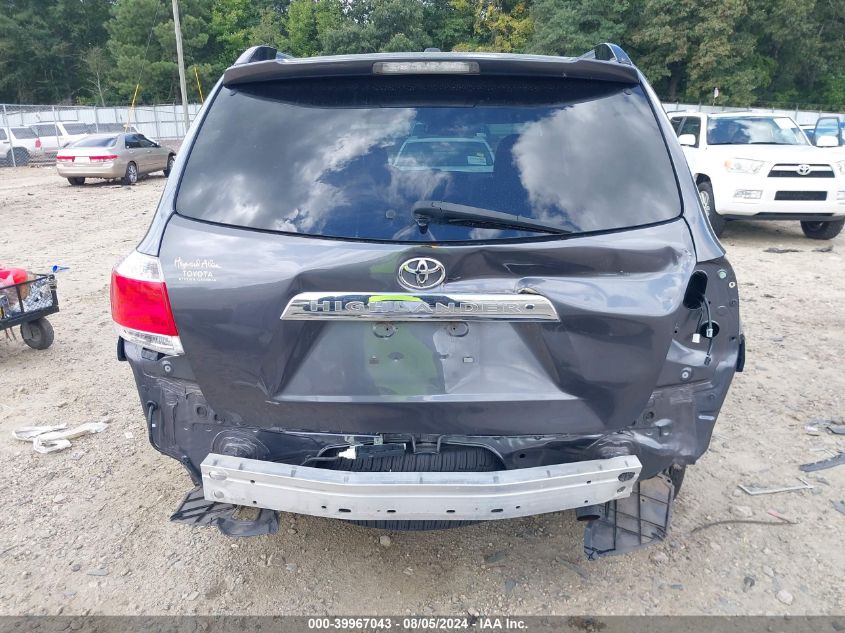 2013 Toyota Highlander Limited V6 VIN: 5TDYK3EH0DS100101 Lot: 39967043