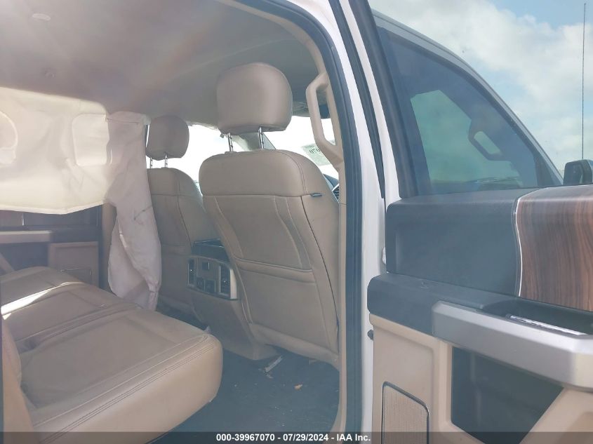 2017 Ford F-150 Lariat VIN: 1FTEW1CG5HKE36085 Lot: 39967070