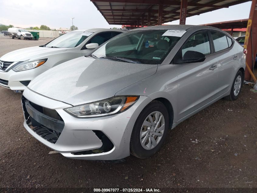 5NPD74LF3HH127747 2017 HYUNDAI ELANTRA - Image 2