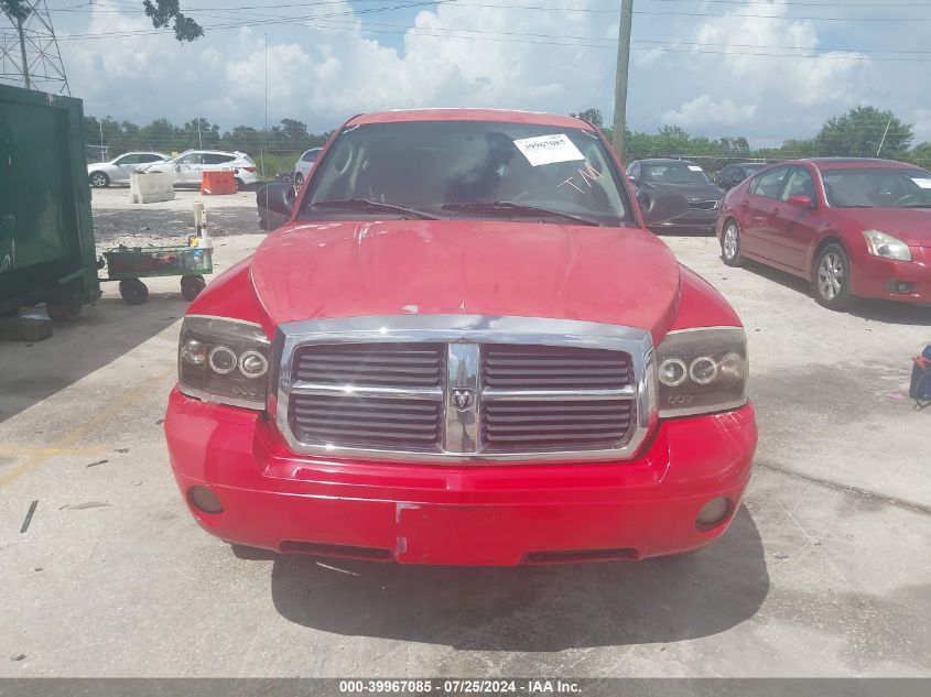 2006 Dodge Dakota Slt VIN: 1D7HE48N86S501314 Lot: 39967085