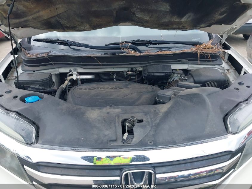 5FNYF5H56HB010723 2017 Honda Pilot Ex-L