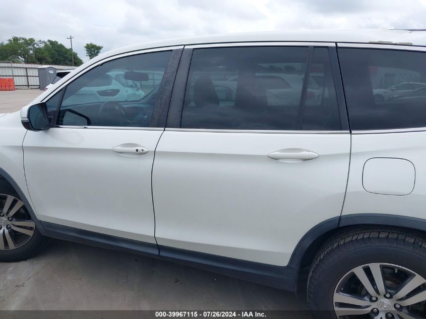 5FNYF5H56HB010723 2017 Honda Pilot Ex-L