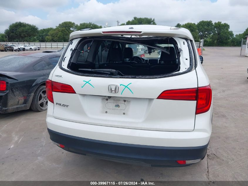 5FNYF5H56HB010723 2017 Honda Pilot Ex-L