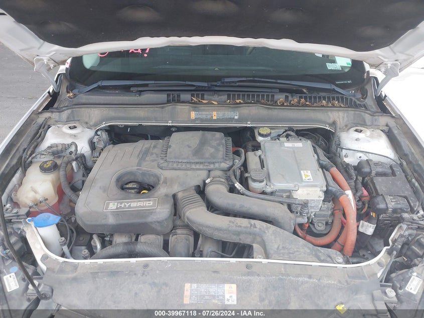 2013 Ford Fusion Hybrid Se VIN: 3FA6P0LU2DR177536 Lot: 39967118