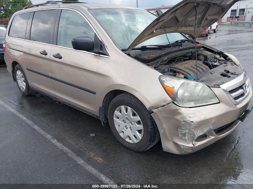 2006 Honda Odyssey Lx VIN: 5FNRL38226B066517 Lot: 39967123