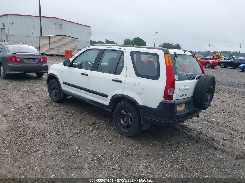 2002 Honda Cr-V Lx VIN: JHLRD68452C004023 Lot: 39967131