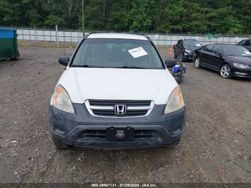 2002 Honda Cr-V Lx VIN: JHLRD68452C004023 Lot: 39967131