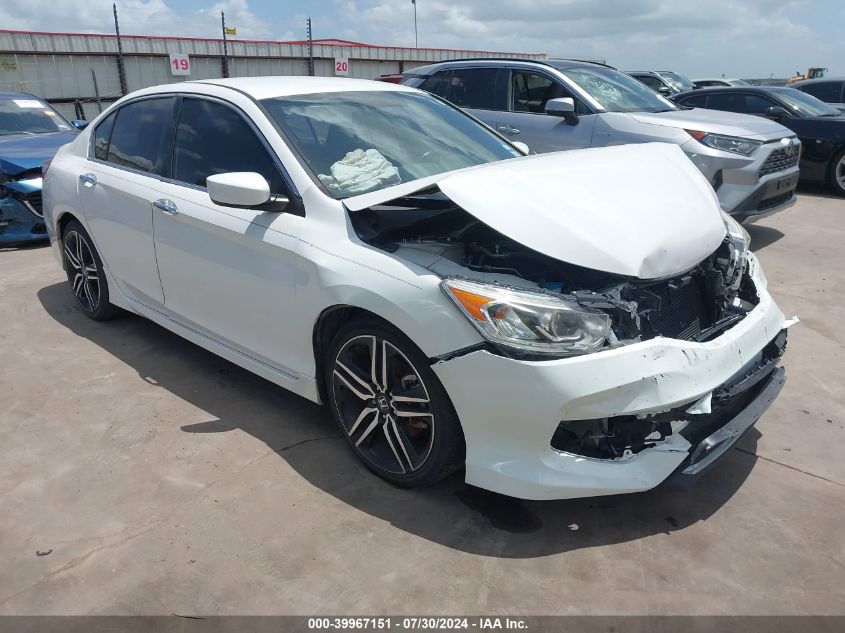 1HGCR2F5XGA062870 2016 HONDA ACCORD - Image 1