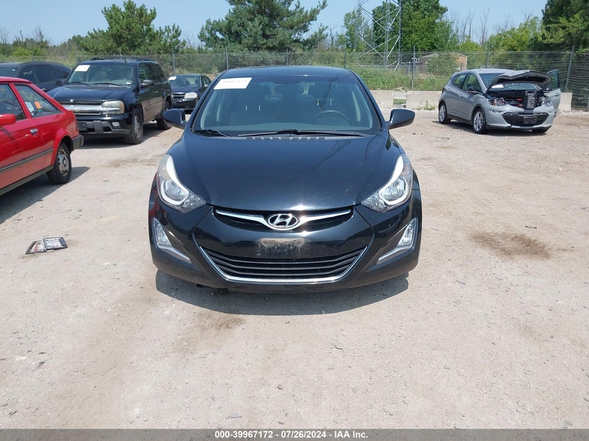 2014 Hyundai Elantra Se VIN: KMHDH4AE0EU055684 Lot: 39967172