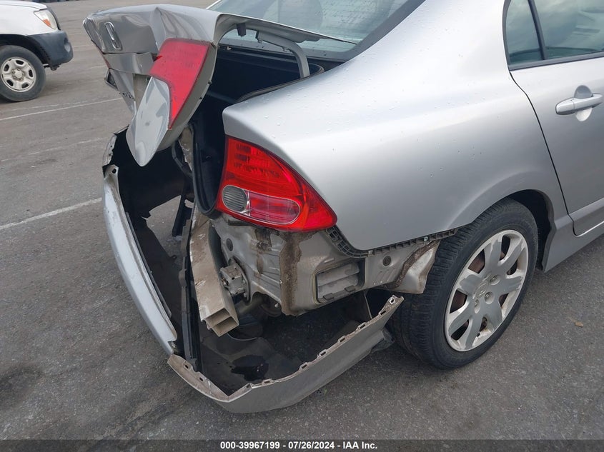 2008 Honda Civic Sdn Lx VIN: 1HGFA16508L108176 Lot: 39967199