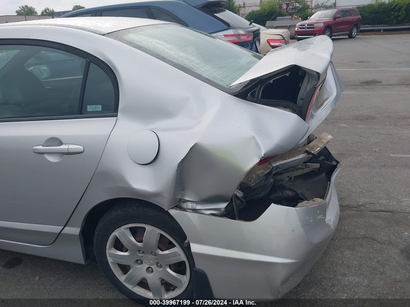 2008 Honda Civic Sdn Lx VIN: 1HGFA16508L108176 Lot: 39967199