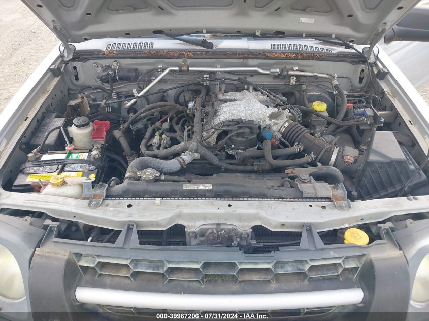 2002 Nissan Xterra Xe/Se VIN: 5N1ED28Y22C518723 Lot: 39967206