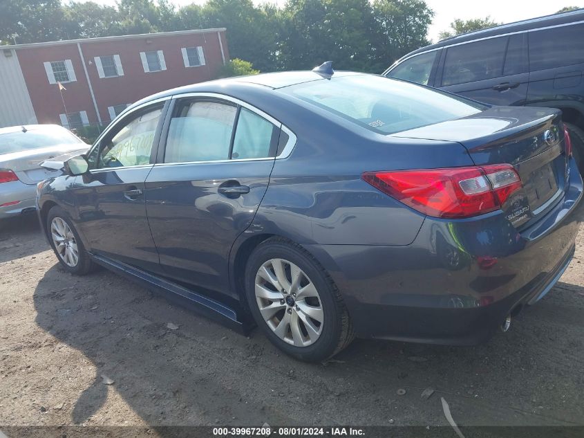 2017 Subaru Legacy 2.5I Premium VIN: 4S3BNAC66H3053716 Lot: 39967208