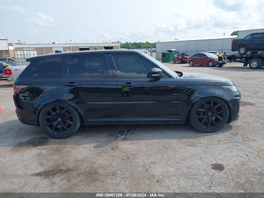 2021 Land Rover Range Rover Sport Svr/Svr Carbon Edition VIN: SALWZ2RE3MA768400 Lot: 39967209