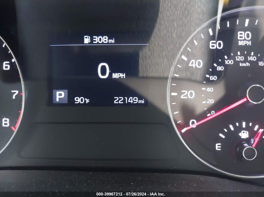 2019 Kia Forte Lxs VIN: 3KPF24AD0KE091603 Lot: 39967212