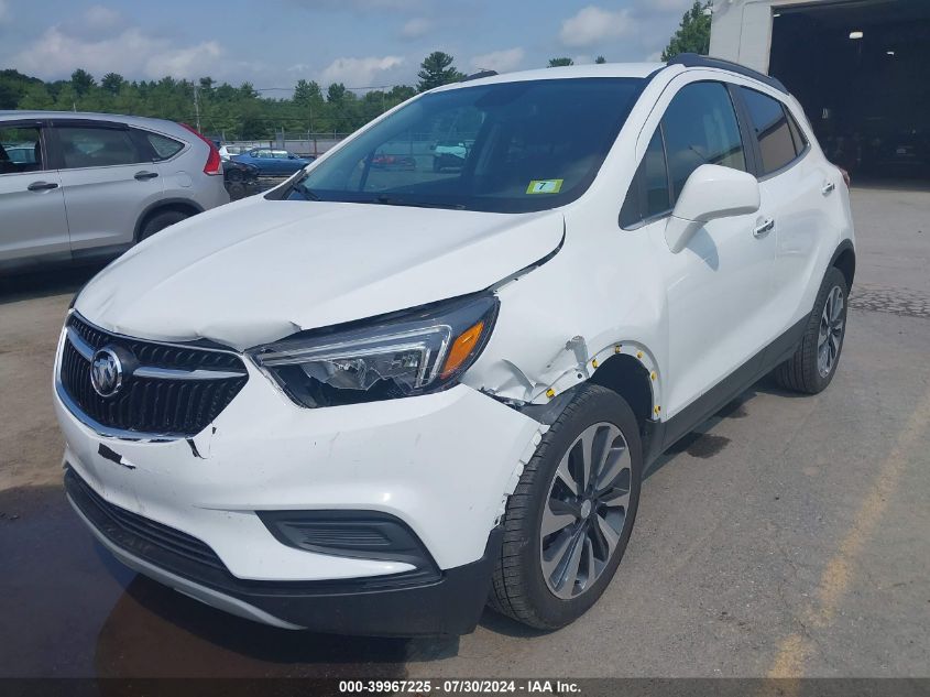 2021 Buick Encore Awd Preferred VIN: KL4CJESM6MB370414 Lot: 39967225