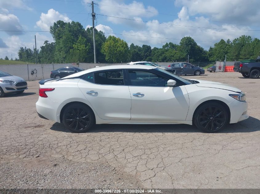 2017 Nissan Maxima 3.5 Sr VIN: 1N4AA6AP1HC369613 Lot: 39967226