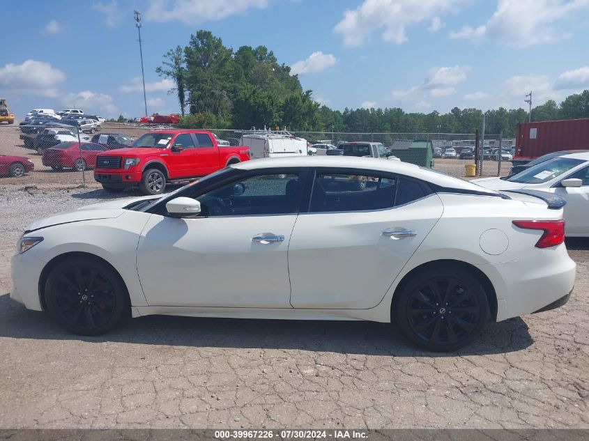 2017 Nissan Maxima 3.5 Sr VIN: 1N4AA6AP1HC369613 Lot: 39967226