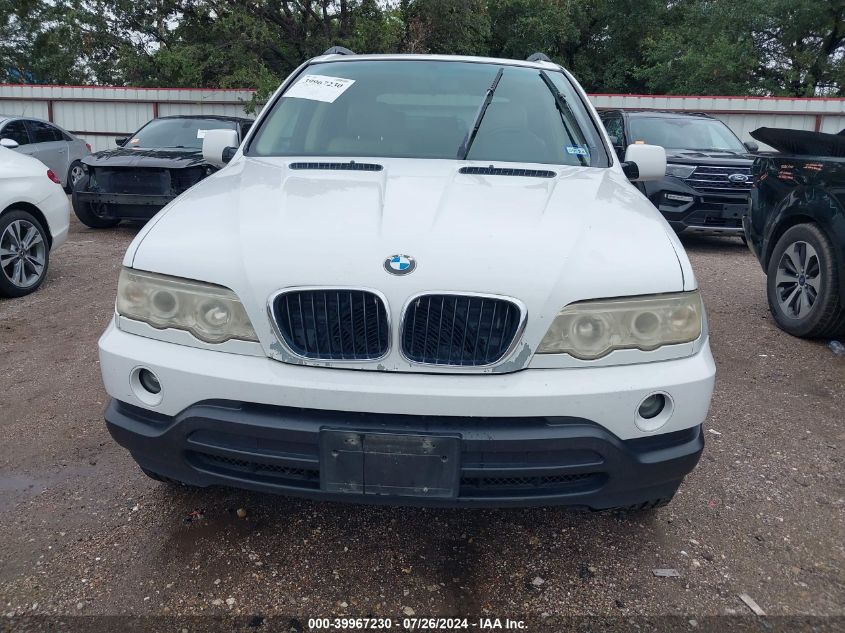 2001 BMW X5 3.0 VIN: WBAFA53521LP20182 Lot: 39967230