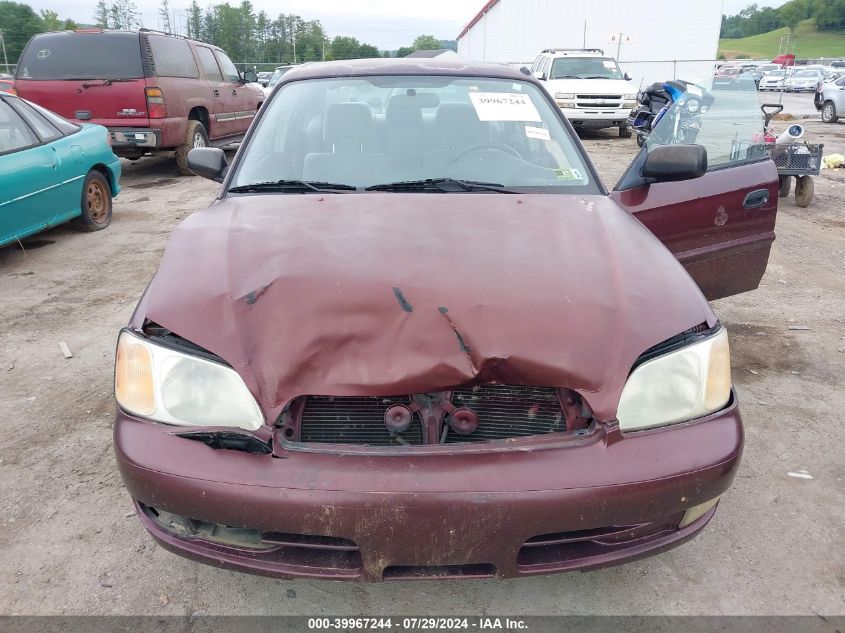 2000 Subaru Legacy L VIN: 4S3BE6352Y7217752 Lot: 39967244