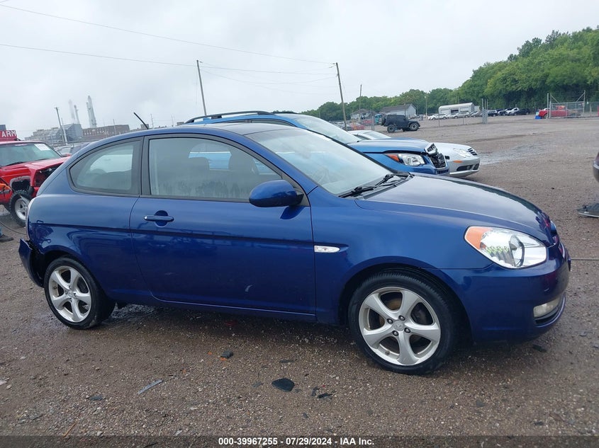 2008 Hyundai Accent Se VIN: KMHCN36C08U083396 Lot: 39967255