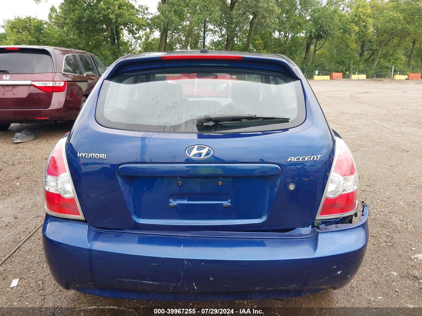 2008 Hyundai Accent Se VIN: KMHCN36C08U083396 Lot: 39967255