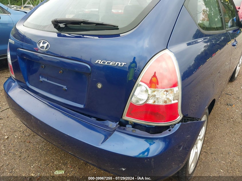 2008 Hyundai Accent Se VIN: KMHCN36C08U083396 Lot: 39967255