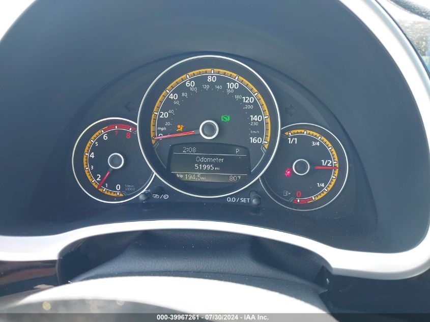 2016 VOLKSWAGEN BEETLE 1.8T DUNE - 3VWS17AT1GM632145