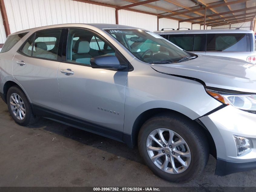 2019 Chevrolet Equinox Ls VIN: 3GNAXHEV1KS650638 Lot: 39967262