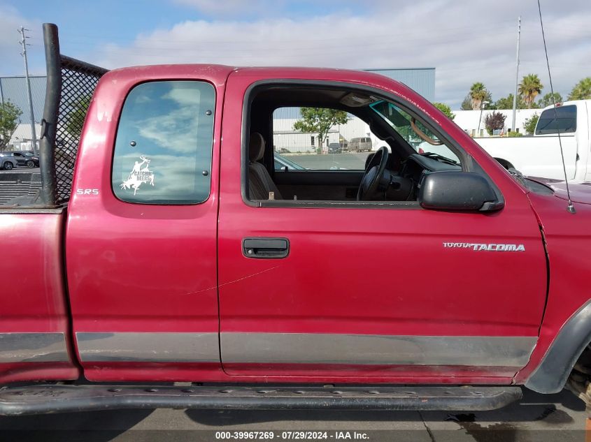 1998 Toyota Tacoma VIN: 4TAWM72N7WZ172106 Lot: 39967269