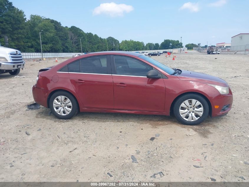 2012 Chevrolet Cruze Ls VIN: 1G1PC5SH6C7238039 Lot: 39967282