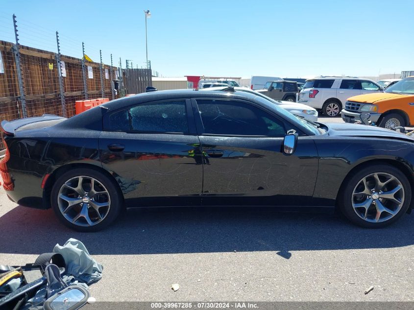 2016 Dodge Charger Sxt VIN: 2C3CDXHG6GH327167 Lot: 39967285