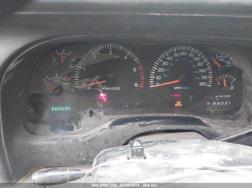 1999 Dodge Durango VIN: 1B4HS28Y3XF589570 Lot: 39967308