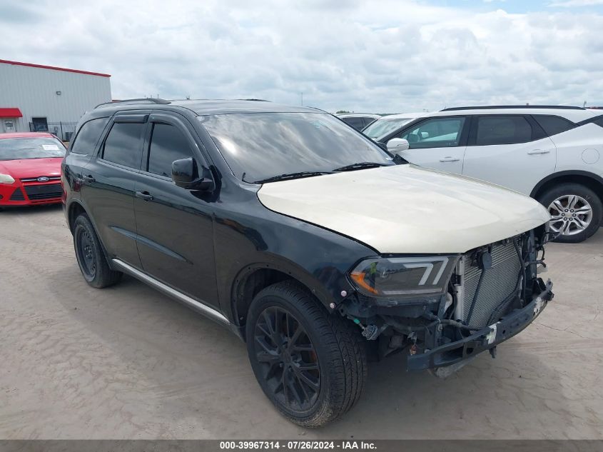 2013 Dodge Durango Crew VIN: 1C4SDHDT1DC553969 Lot: 39967314