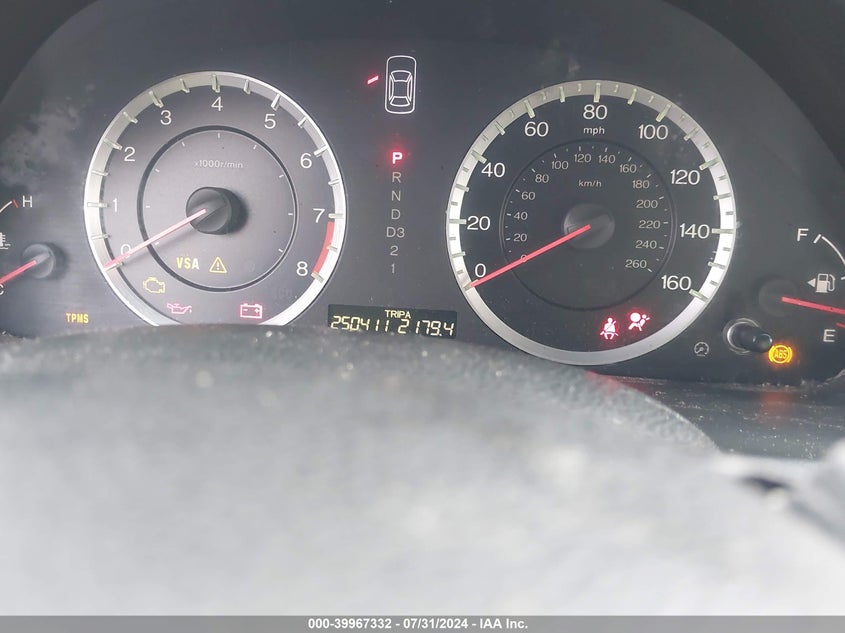 2010 Honda Accord Sdn 2.4 Ex-L/Ex-L VIN: 1HGCP2F80AA167148 Lot: 39967332