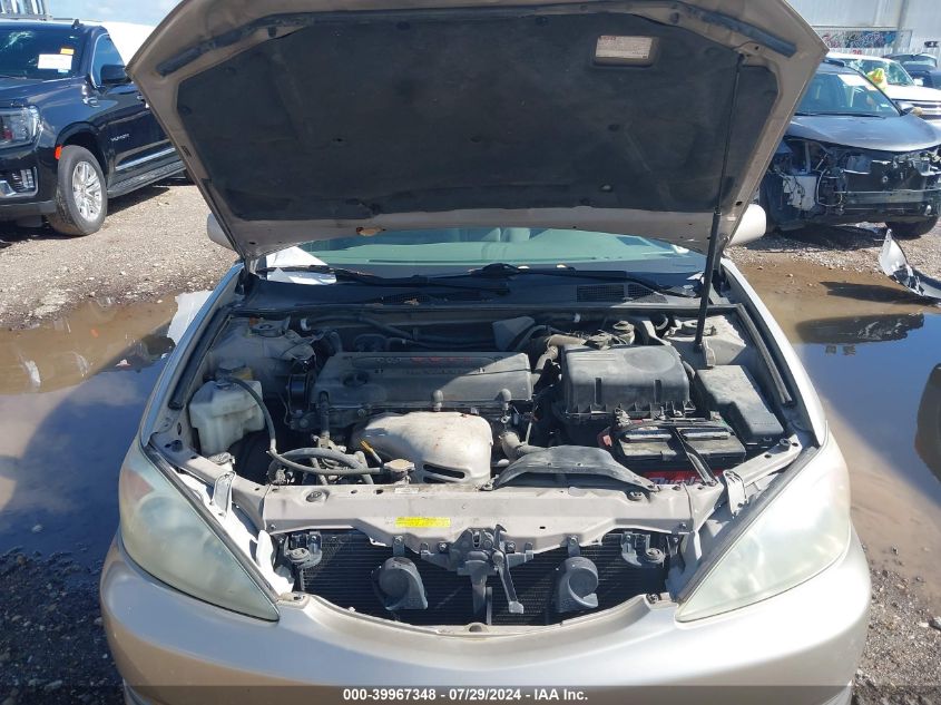 2004 Toyota Camry Le/Se/Std/Xle VIN: 4T1BE32KX4U843756 Lot: 39967348