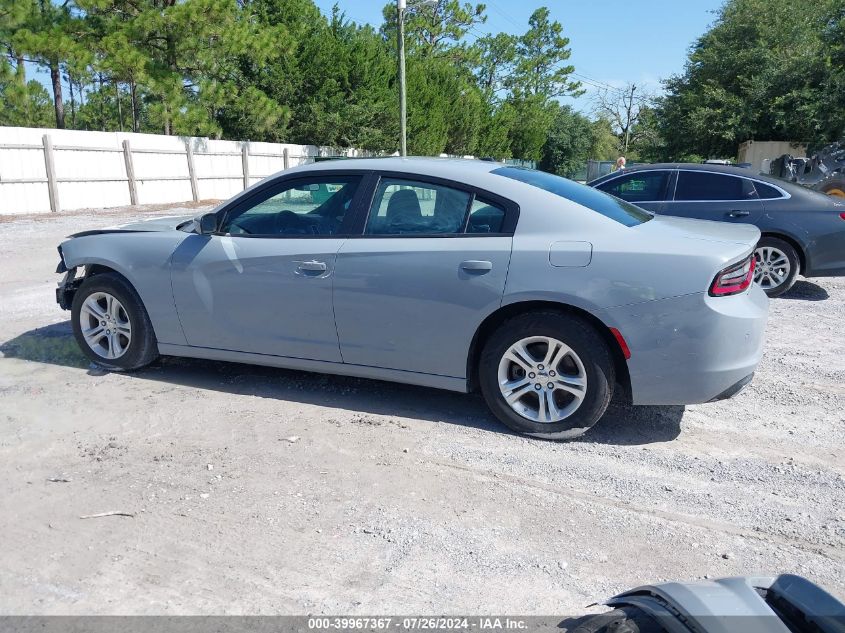 2022 Dodge Charger Sxt VIN: 2C3CDXBGXNH188926 Lot: 39967367