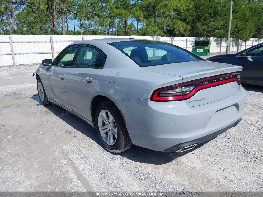 2022 Dodge Charger Sxt VIN: 2C3CDXBGXNH188926 Lot: 39967367