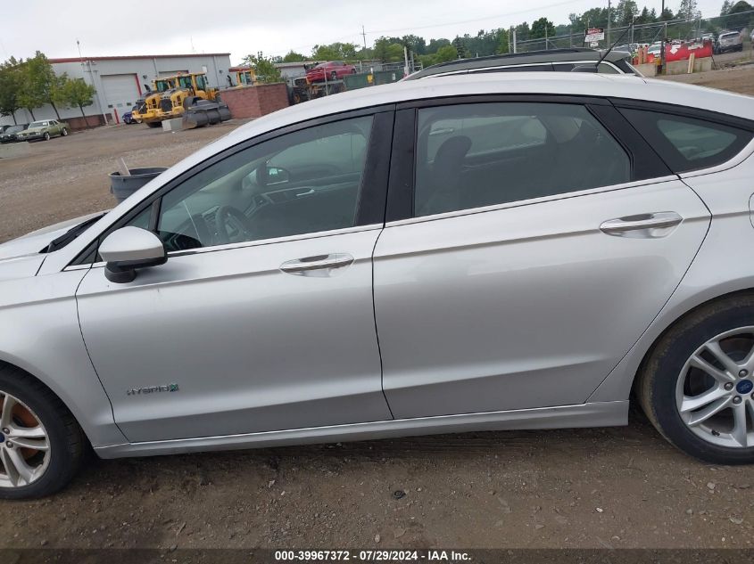 2018 Ford Fusion Hybrid Se Hybrid VIN: 3FA6P0LU7JR172456 Lot: 39967372