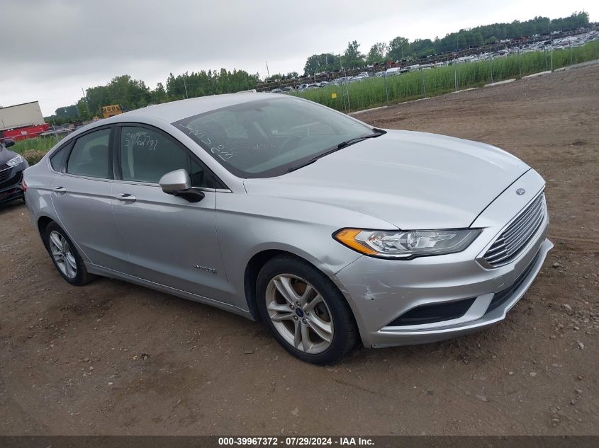 3FA6P0LU7JR172456 2018 FORD FUSION - Image 1