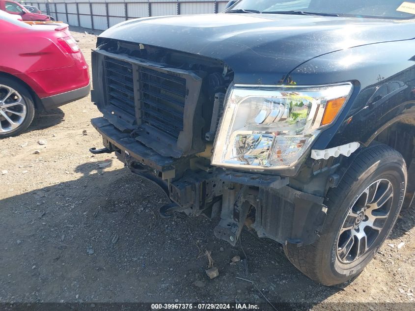 2021 Nissan Titan Sv 4X2 VIN: 1N6AA1EFXMN514979 Lot: 39967375