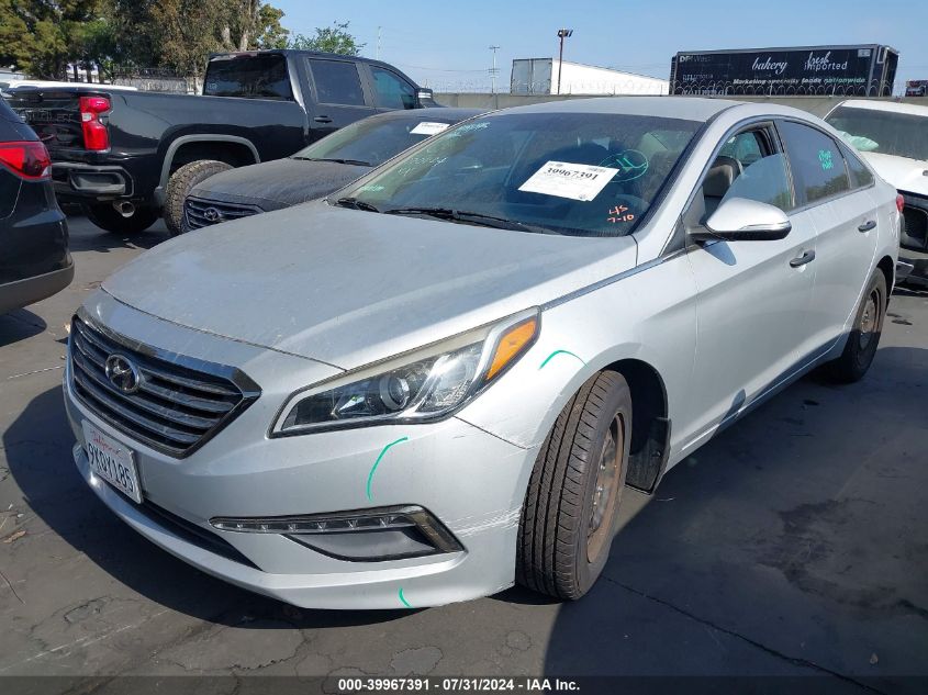 2015 HYUNDAI SONATA ECO - 5NPE24AA5FH118006