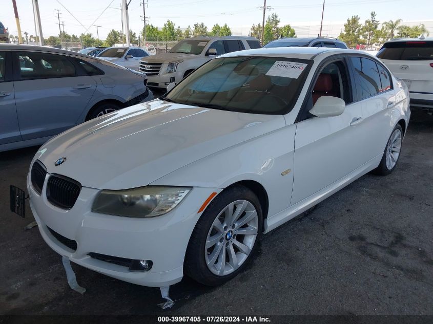 2011 BMW 328 I Sulev VIN: WBAPH5C56BA445512 Lot: 39967405