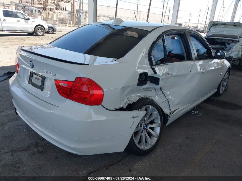 2011 BMW 328 I Sulev VIN: WBAPH5C56BA445512 Lot: 39967405