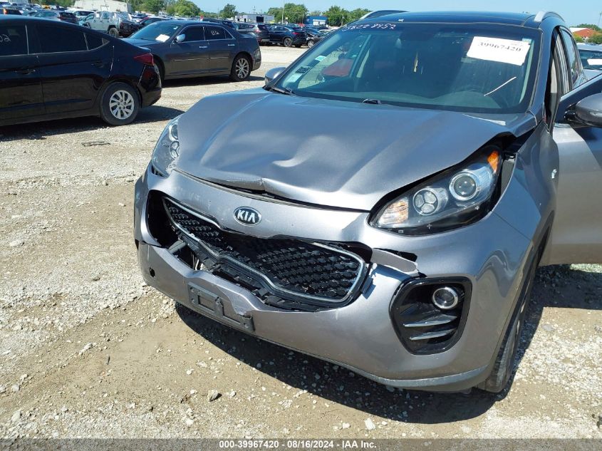 2017 Kia Sportage Ex VIN: KNDPNCAC6H7187757 Lot: 39967420