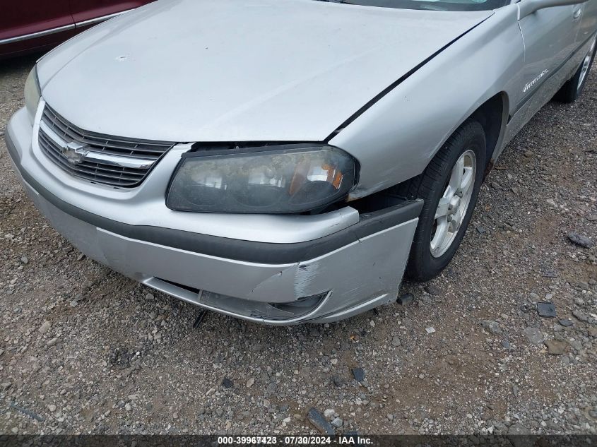 2003 Chevrolet Impala Ls VIN: 2G1WH52K539368711 Lot: 39967423