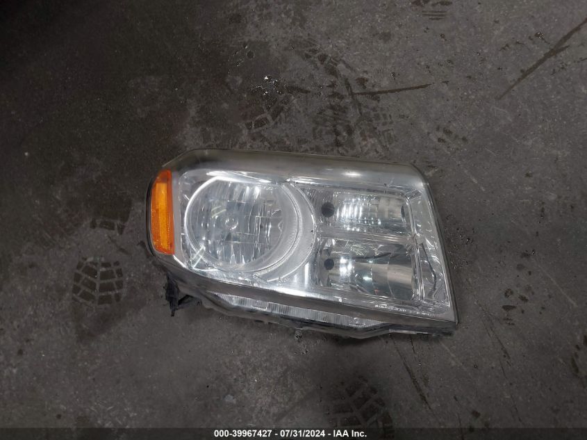 2012 Honda Pilot Ex-L VIN: 5FNYF4H51CB058584 Lot: 39967427