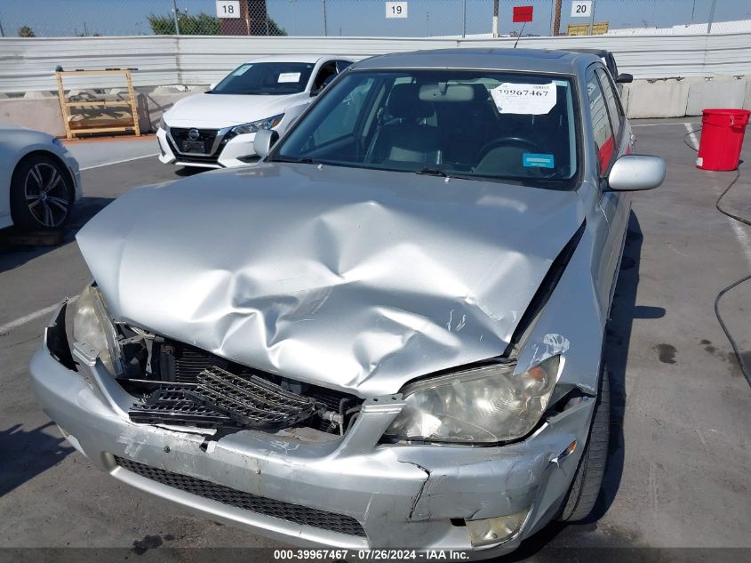 2002 Lexus Is 300 VIN: JTHBD192820053960 Lot: 39967467